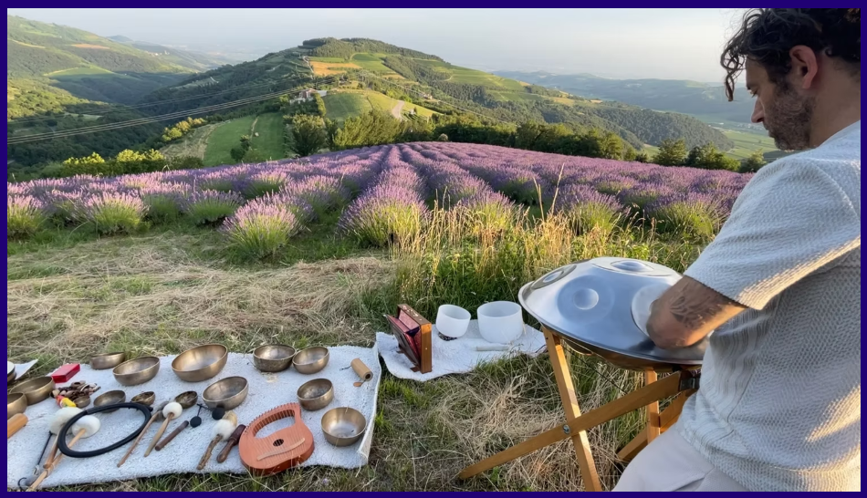 Bagno di Suoni al profumo della lavanda